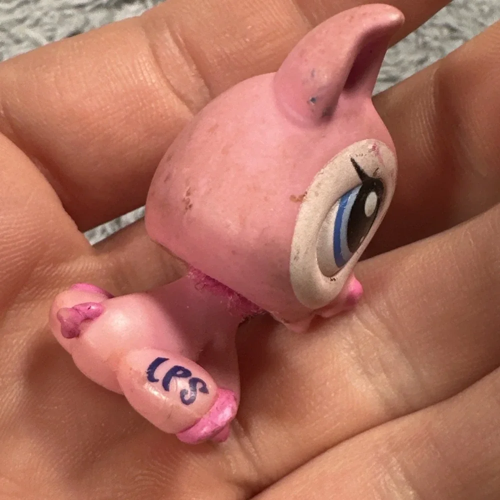 Lot Of 3 HERMIT CRAB #928 Turtle Pig Authentic Littlest Pet Shop Hasbro LPS